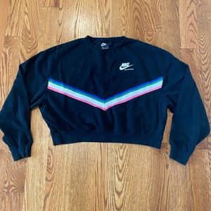 Nike cropped sweatshirt